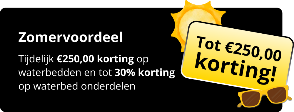 Winter Sale Waterbed Aanbiedingen – tot €250 korting